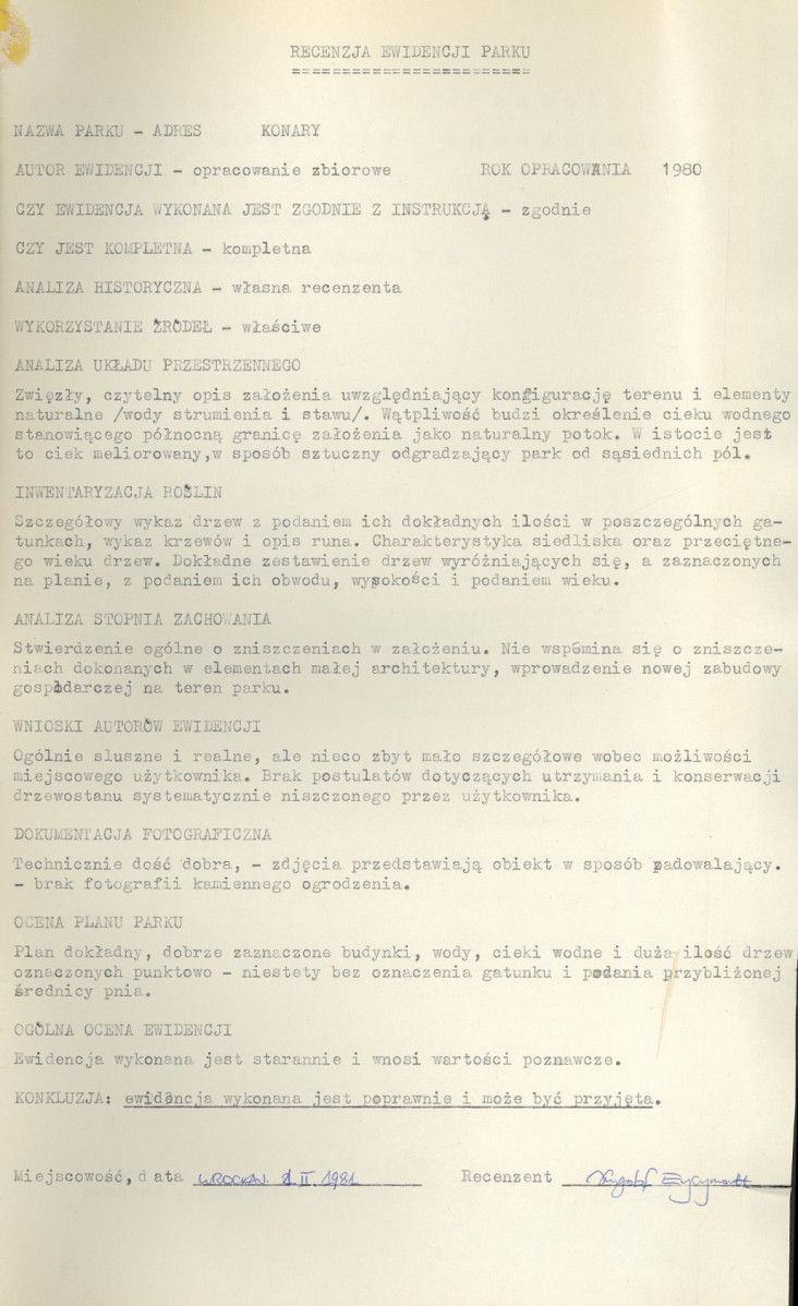 Ewidencja parkowa, skan nr 4