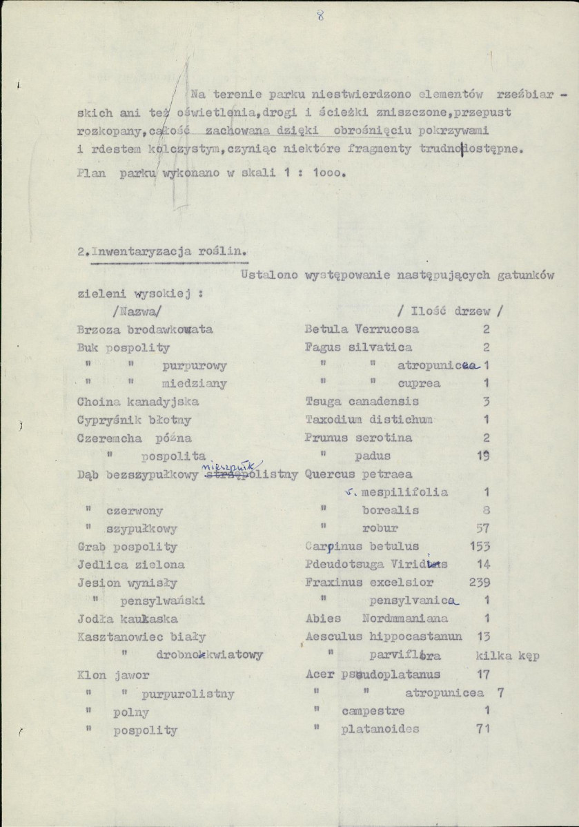 Ewidencja parkowa, skan nr 14