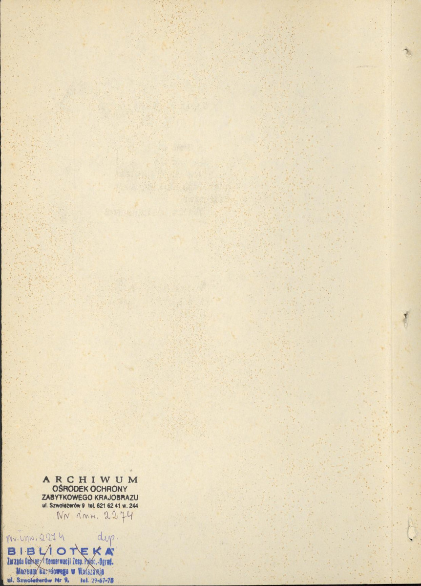 EP - Ewidencja parkowa, skan nr 2