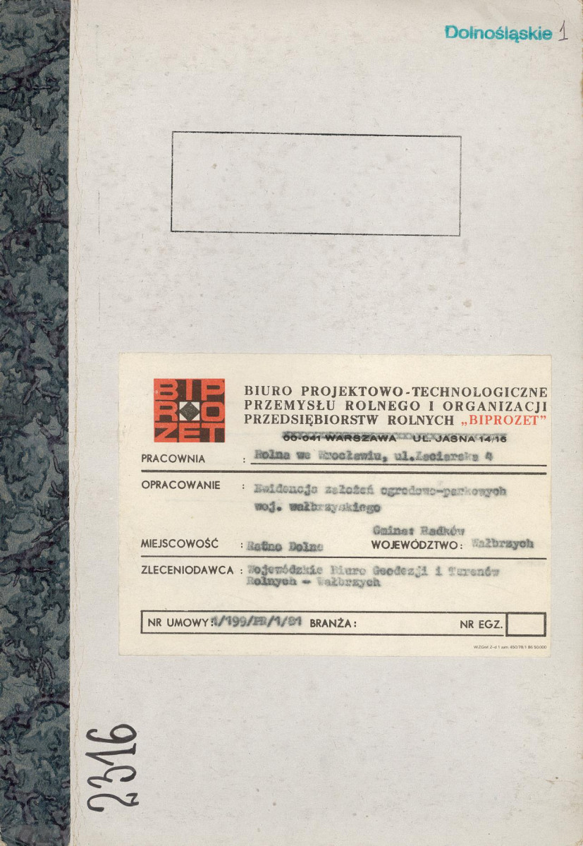 Ewidencja parkowa, skan nr 1