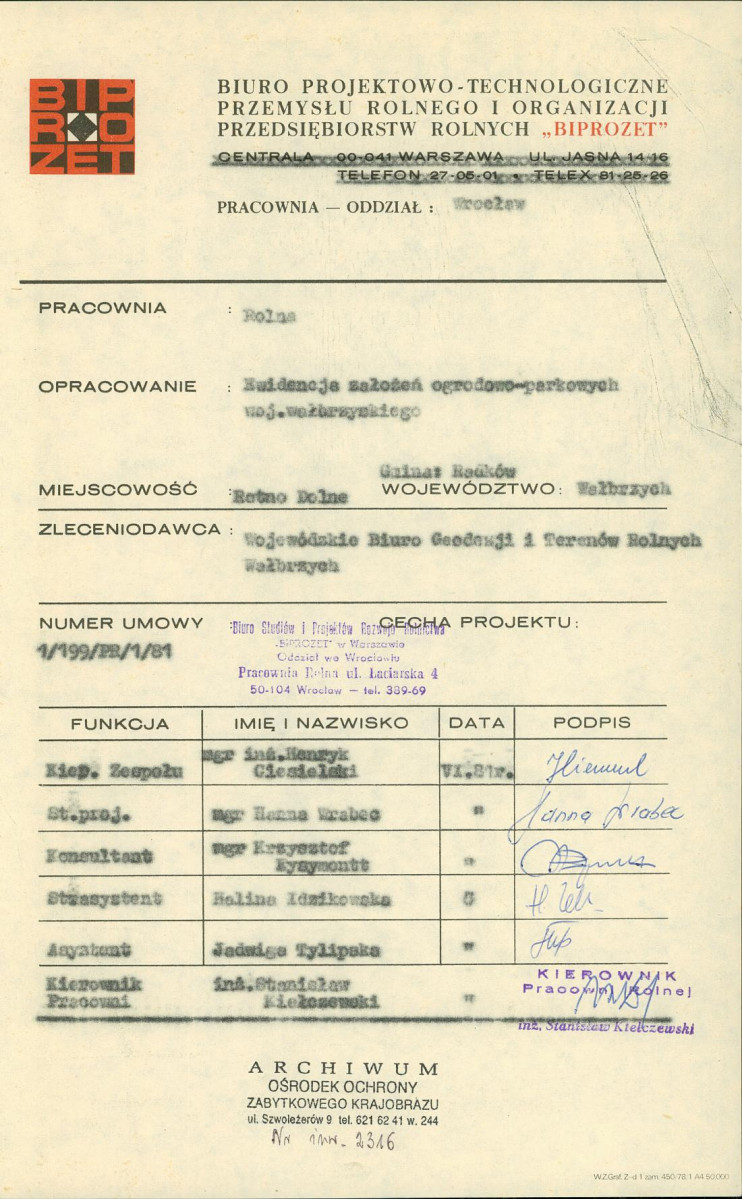 Ewidencja parkowa, skan nr 4