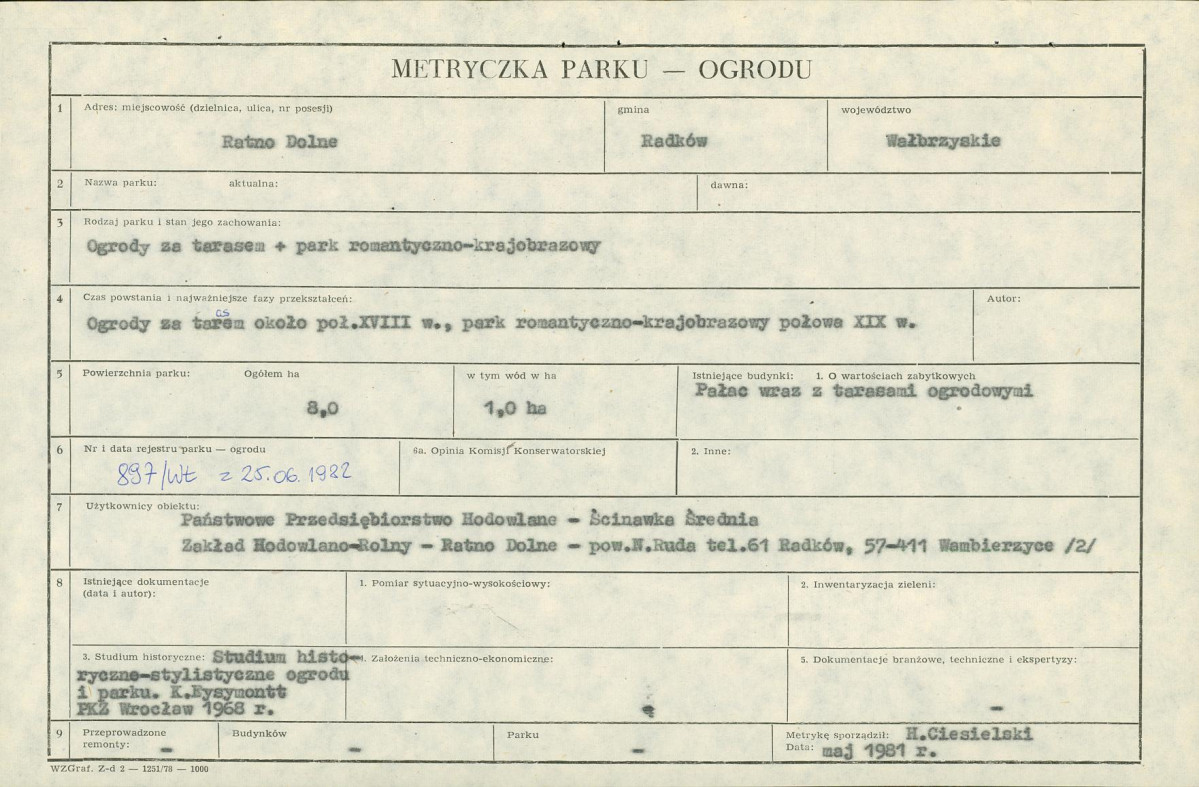 Ewidencja parkowa, skan nr 5