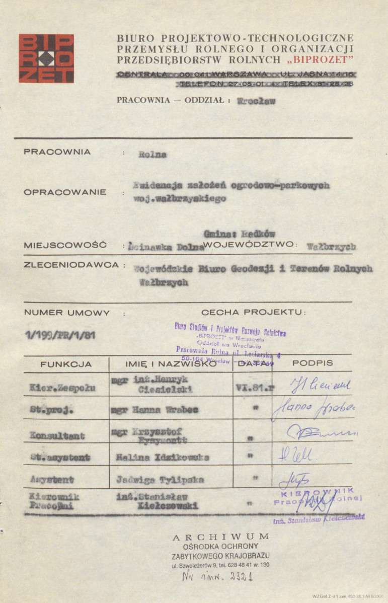Ewidencja parkowa, skan nr 4