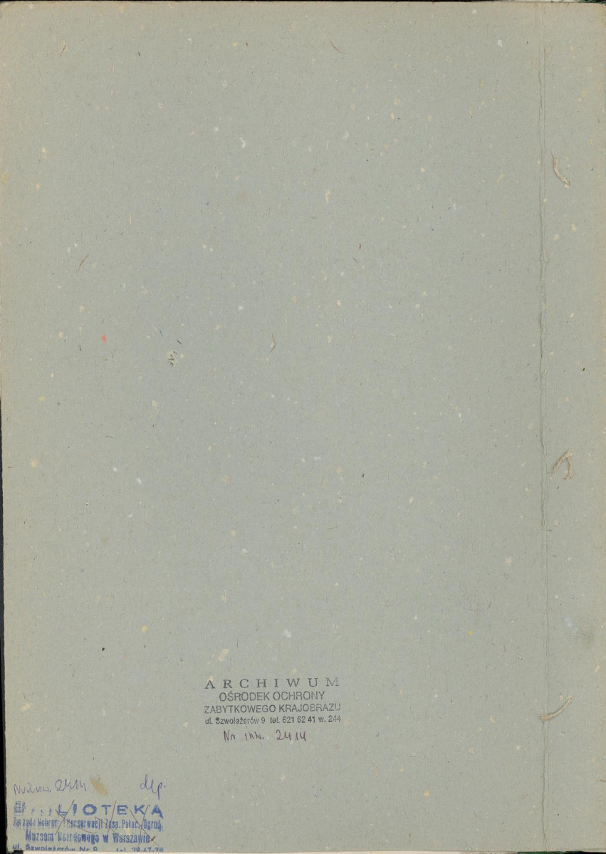 Ewidencja parkowa, skan nr 2