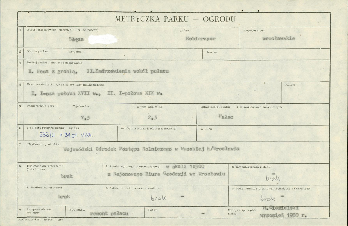 Ewidencja parkowa, skan nr 5
