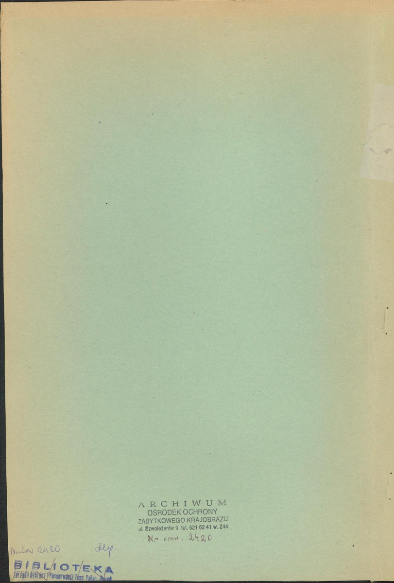 Ewidencja parkowa, skan nr 2