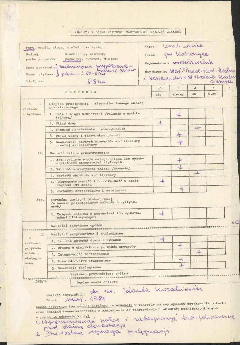 Ewidencja parkowa, skan nr 3