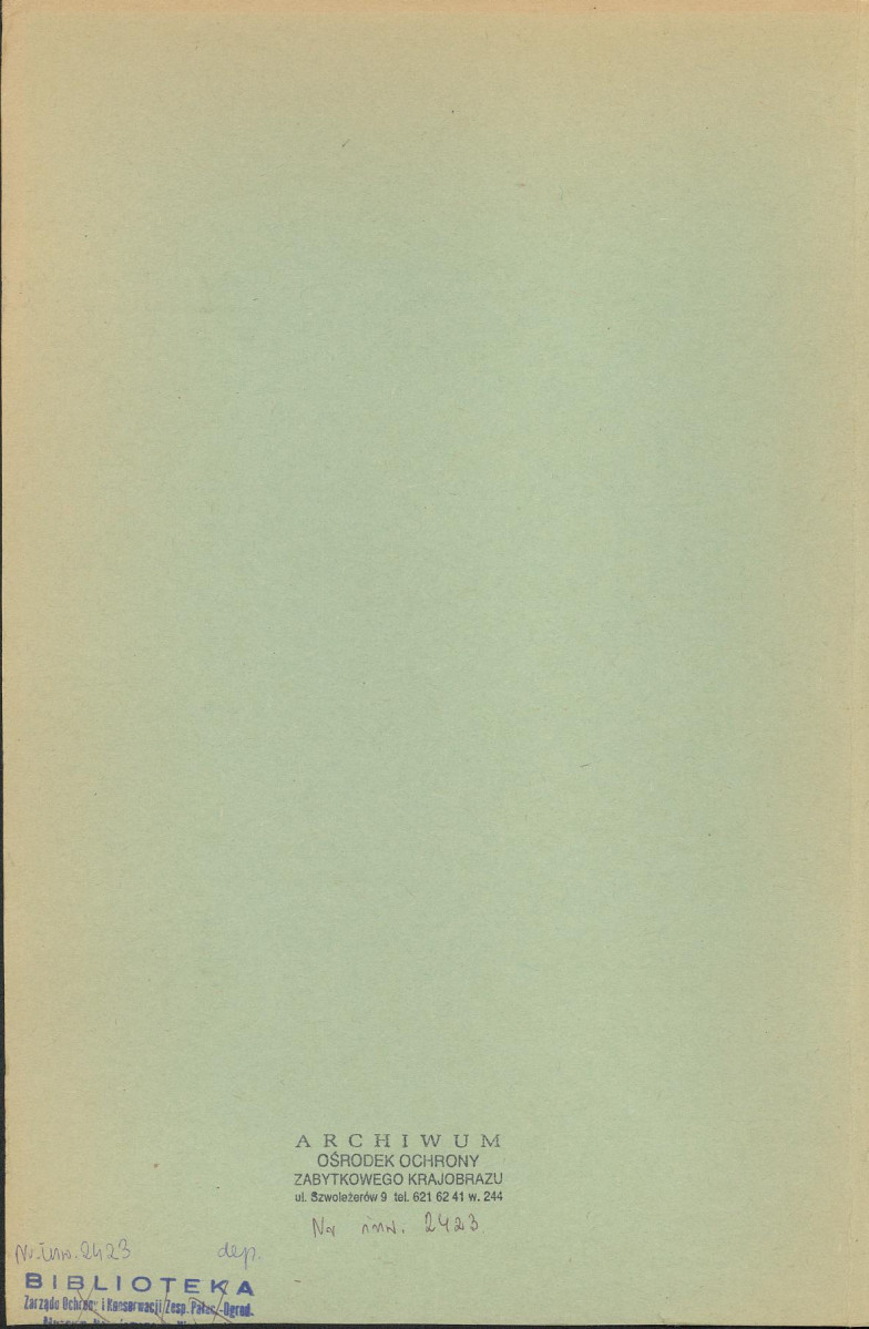 Ewidencja parkowa, skan nr 2