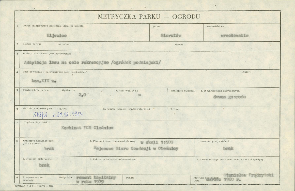 Ewidencja parkowa, skan nr 5