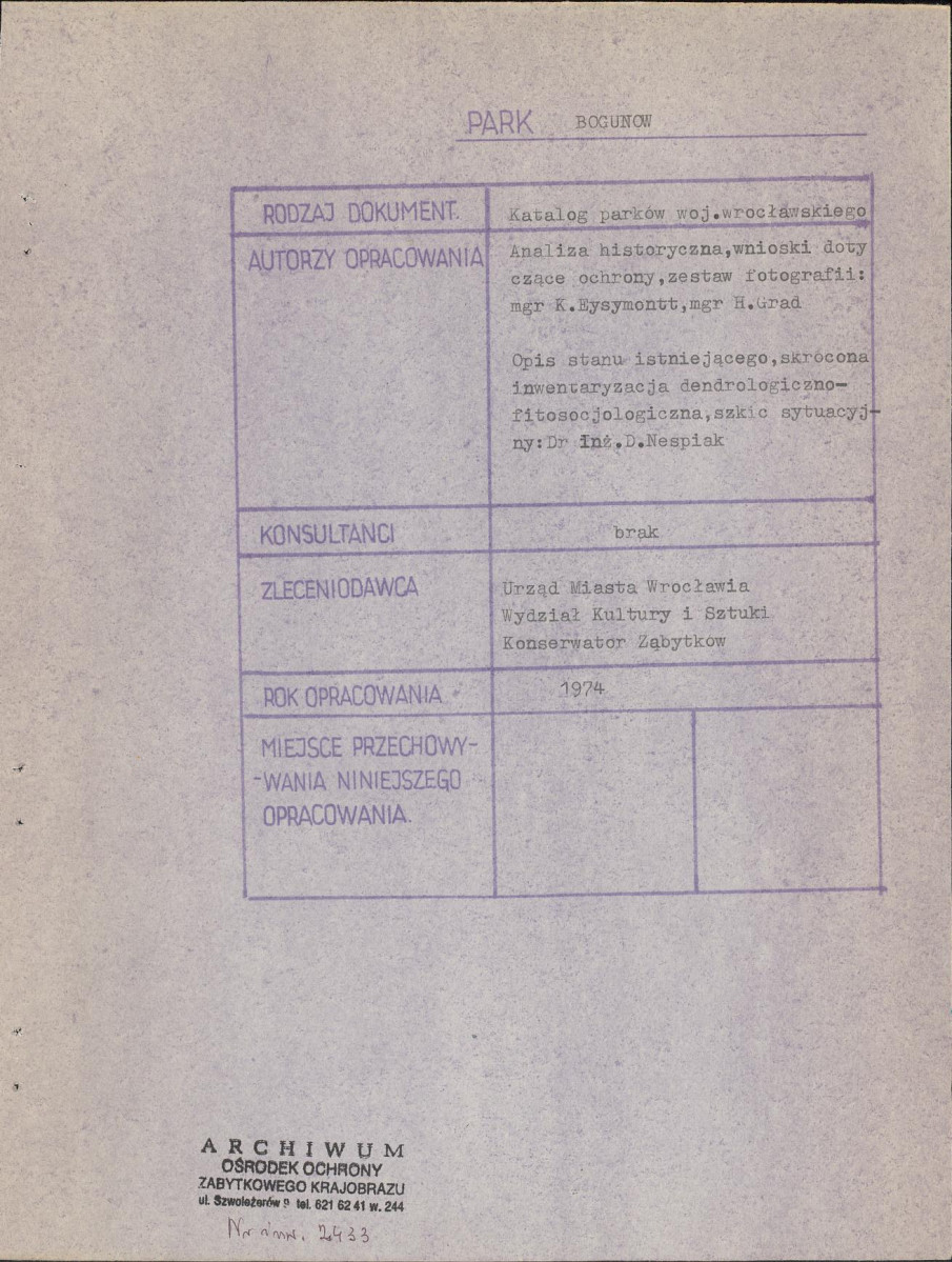 Ewidencja parkowa, skan nr 3