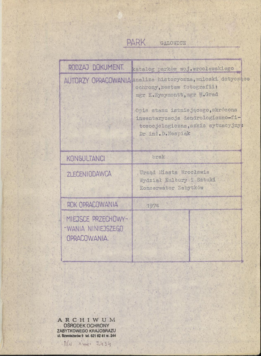 Ewidencja parkowa, skan nr 3