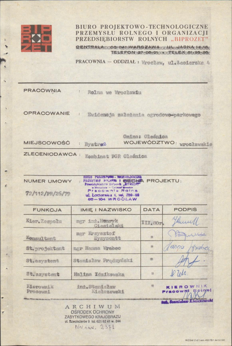 Ewidencja parkowa, skan nr 4