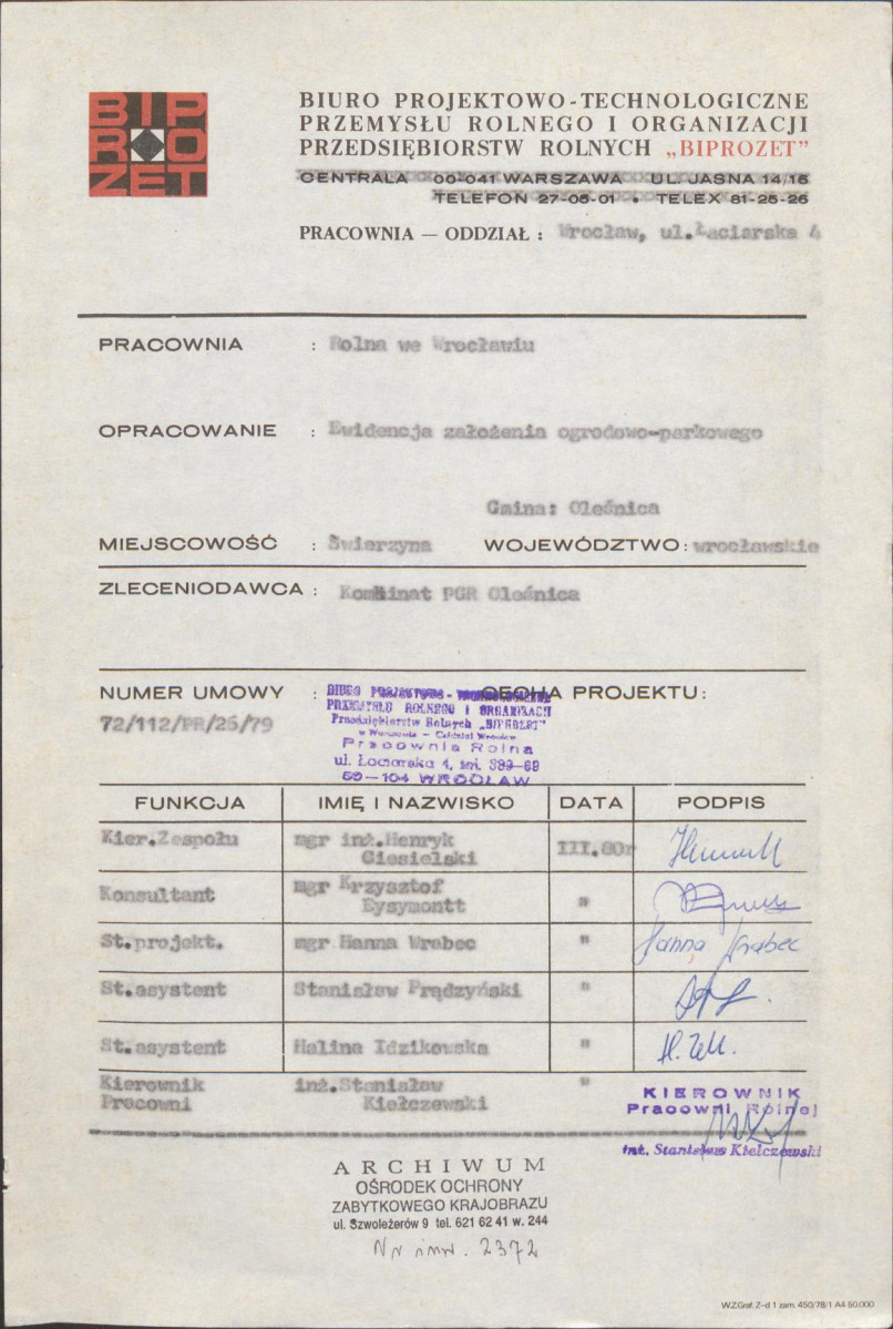 Ewidencja parkowa, skan nr 4