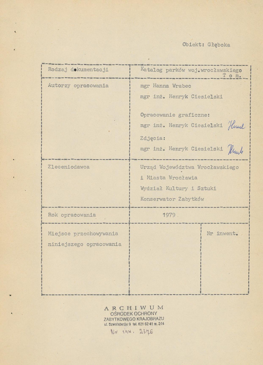 Ewidencja parkowa, skan nr 5