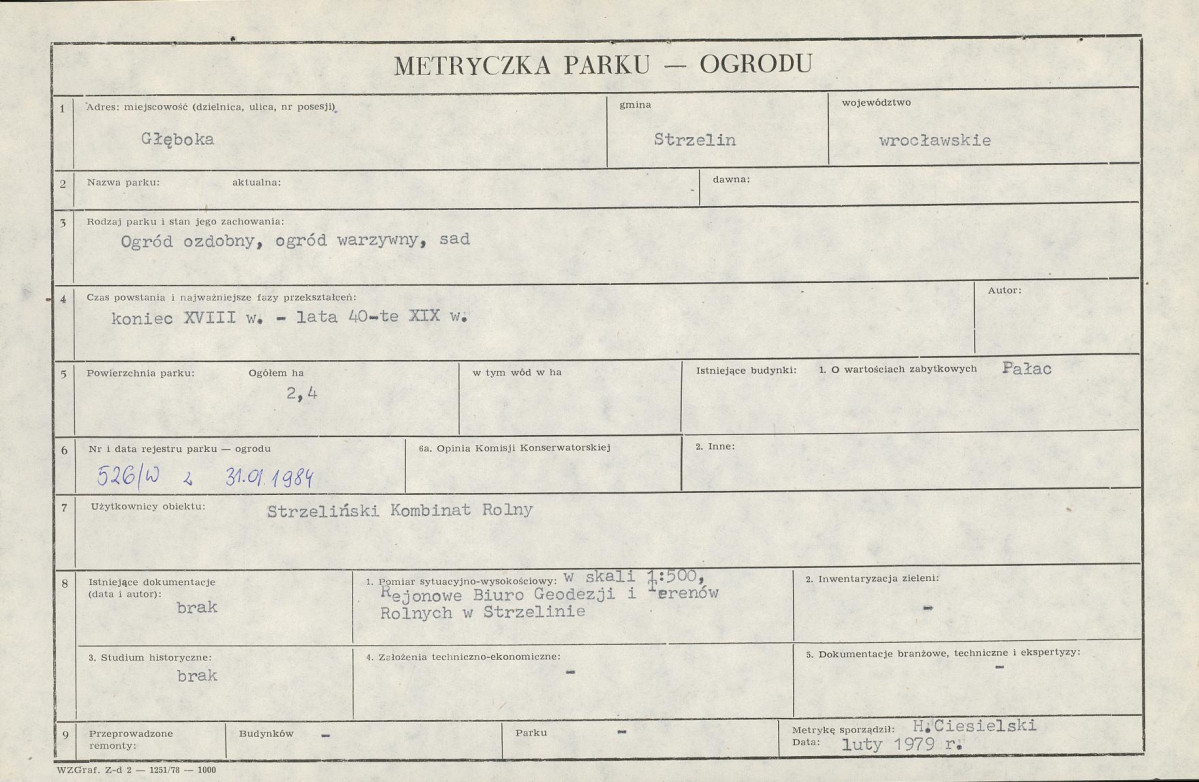 Ewidencja parkowa, skan nr 6