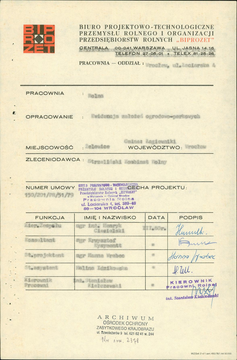 Ewidencja parkowa, skan nr 4