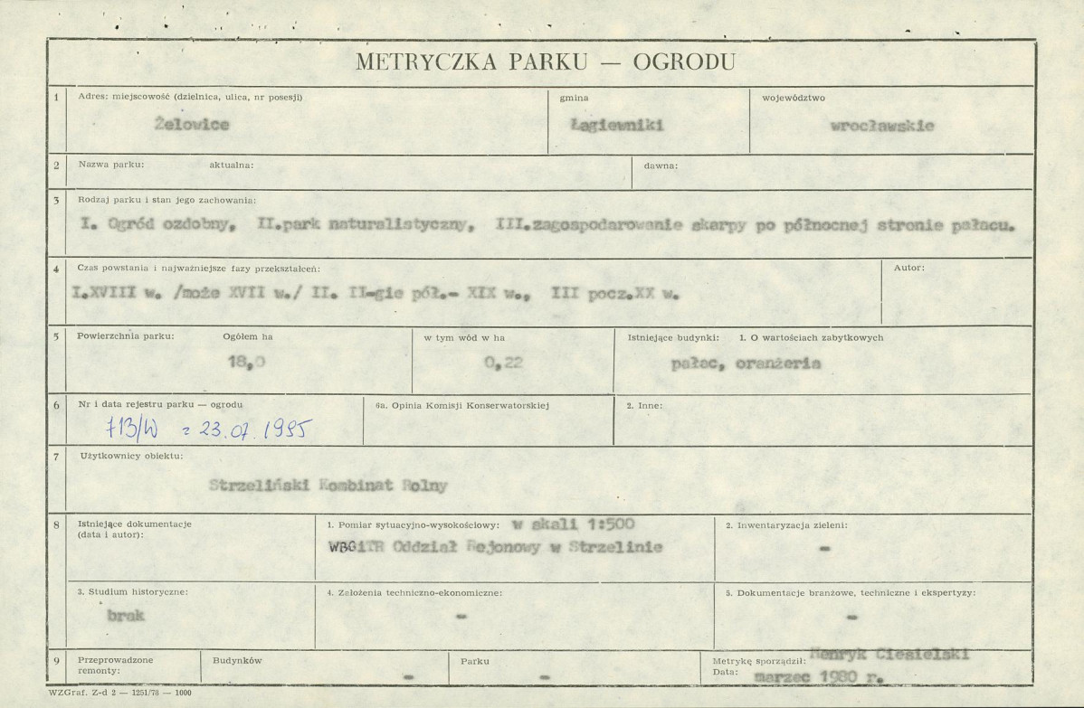 Ewidencja parkowa, skan nr 5