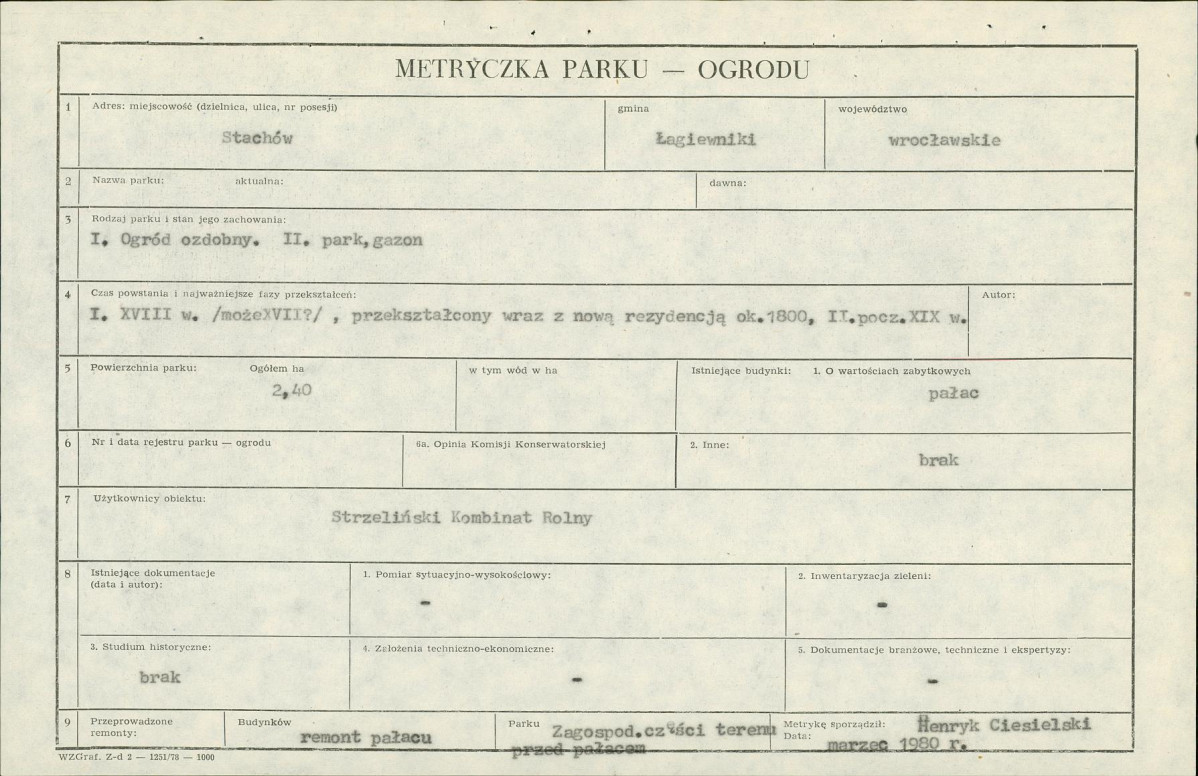 Ewidencja parkowa, skan nr 5