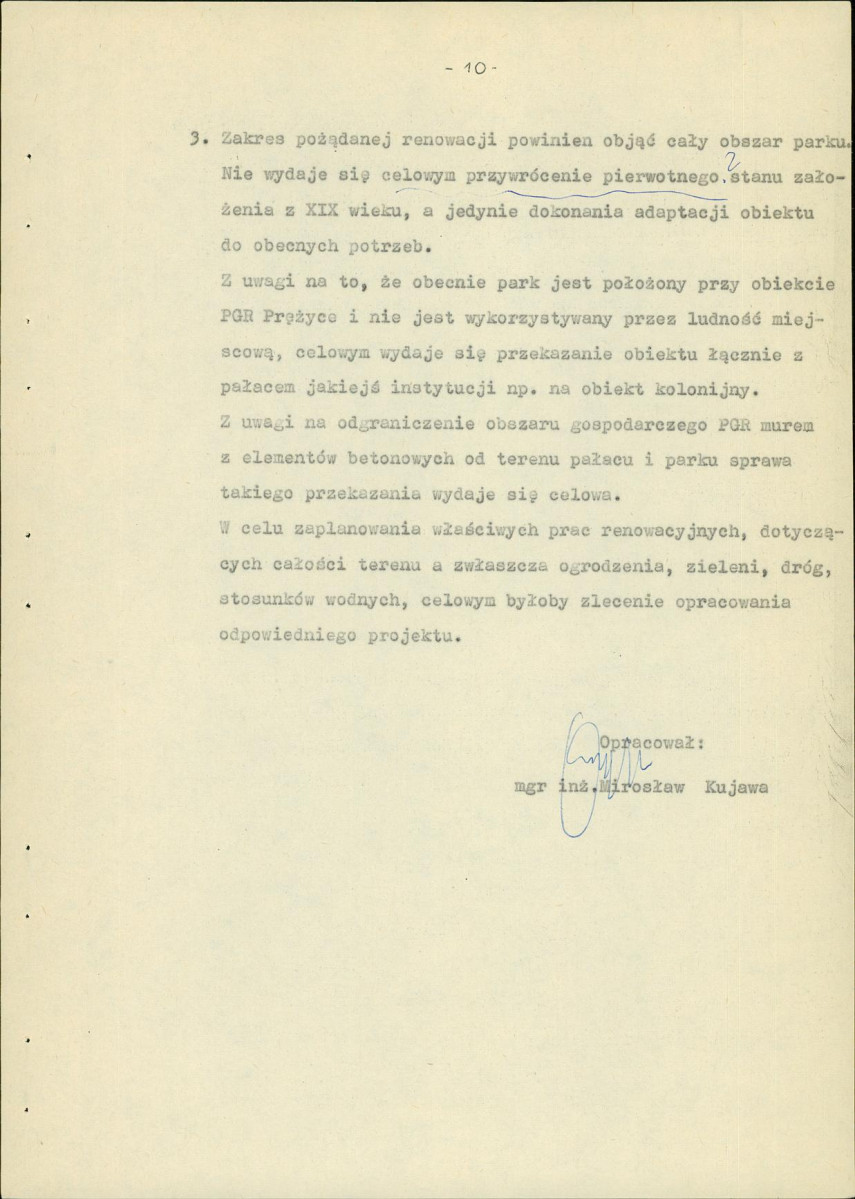 Ewidencja parkowa, skan nr 14