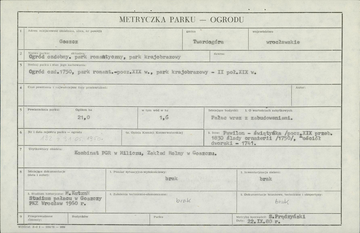 Ewidencja parkowa, skan nr 5