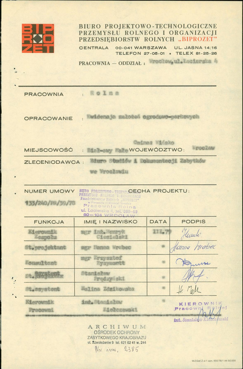 Ewidencja parkowa, skan nr 4