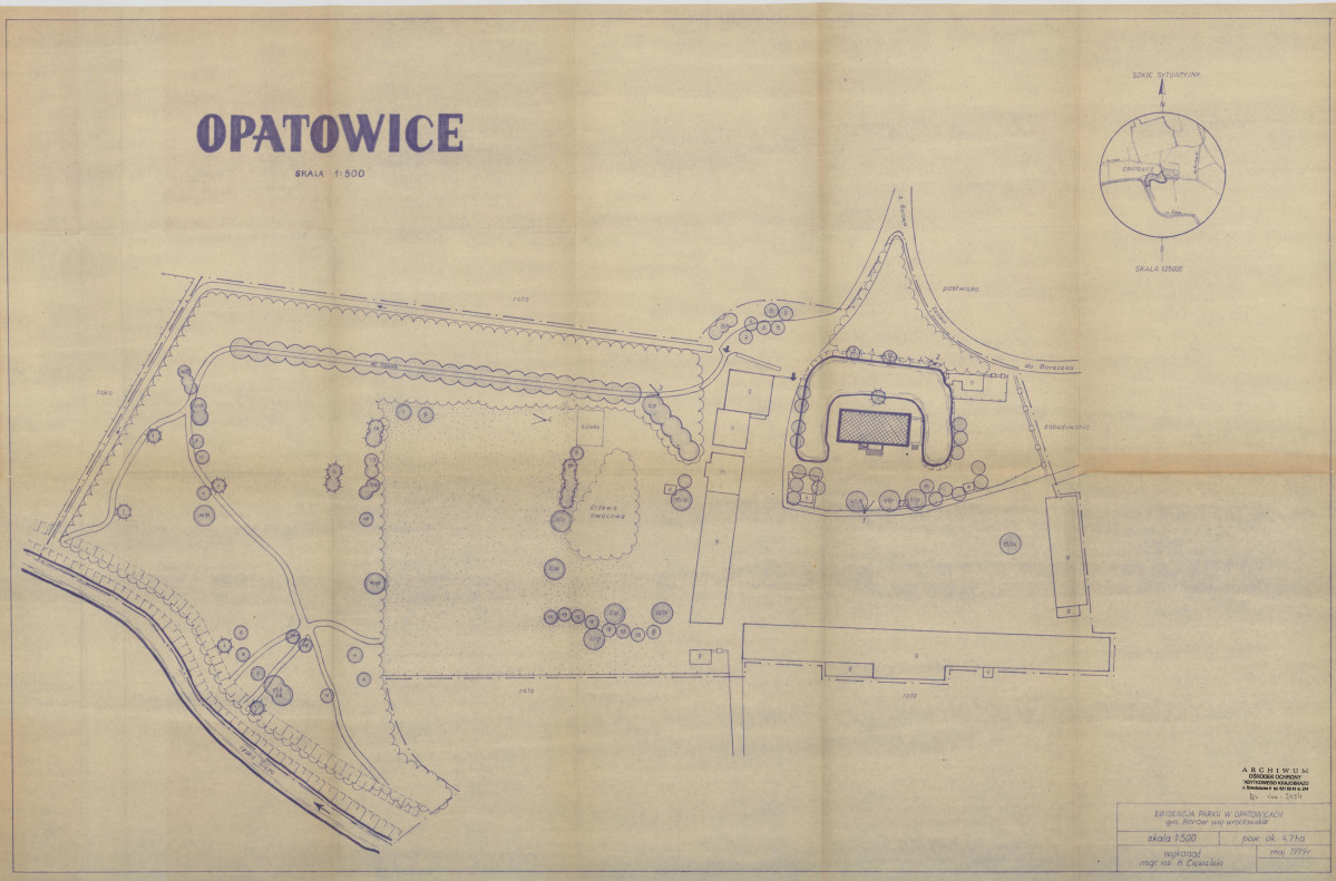 EP - Ewidencja parkowa, skan nr 19