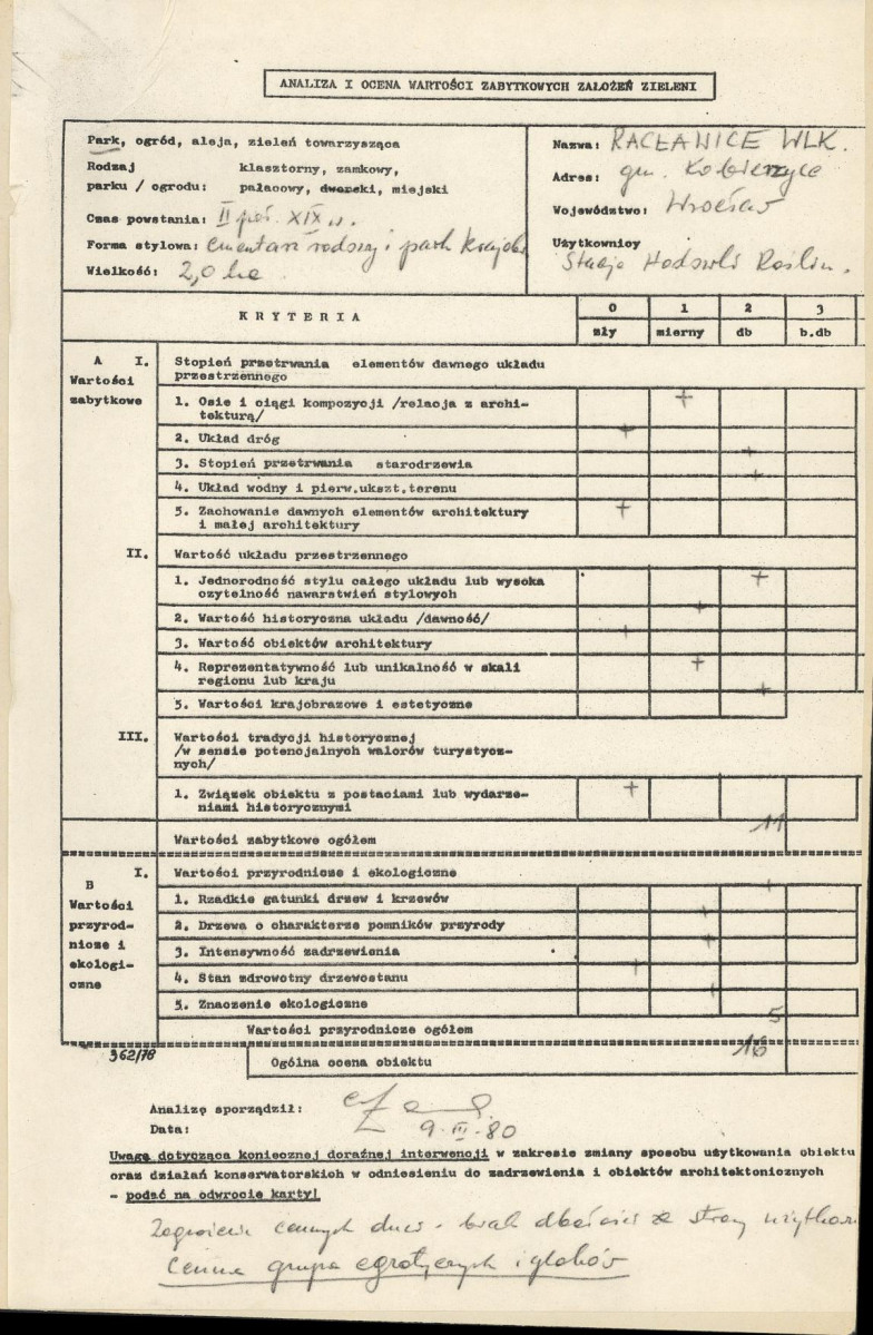 Ewidencja parkowa, skan nr 3
