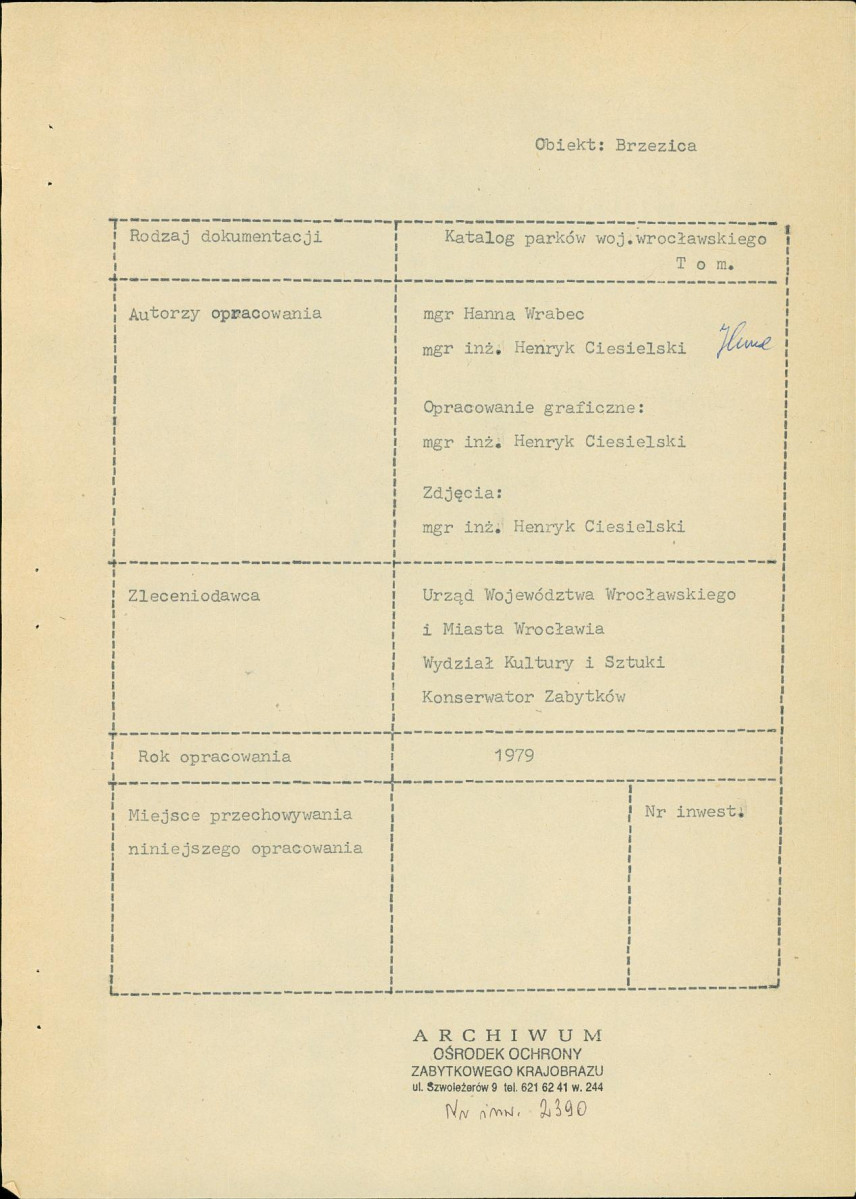 Ewidencja parkowa, skan nr 5