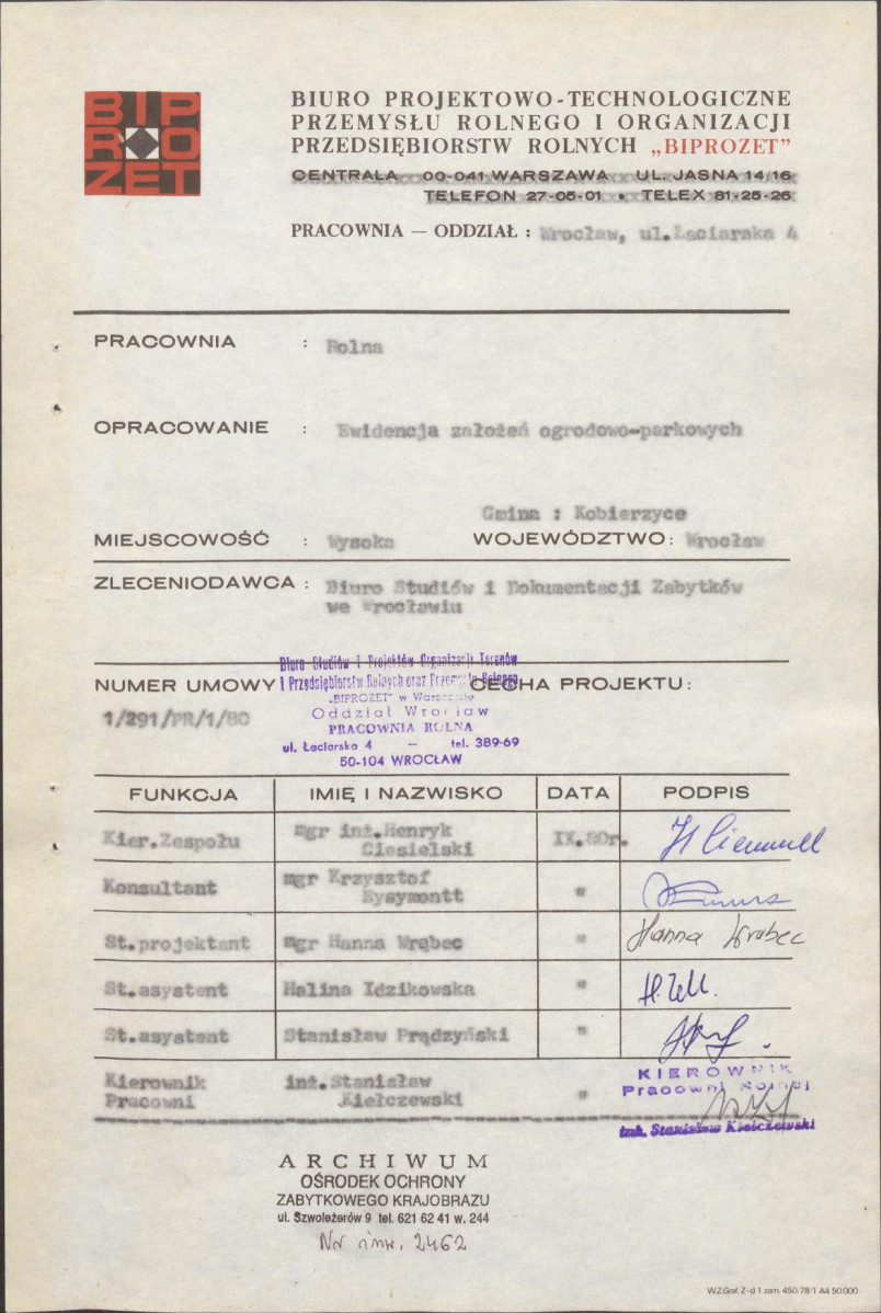 Ewidencja parkowa, skan nr 4