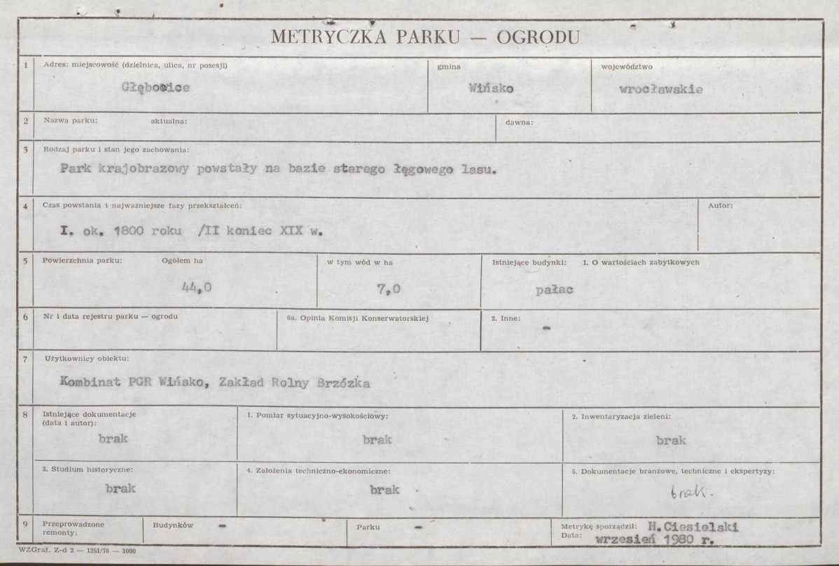Ewidencja parkowa, skan nr 5