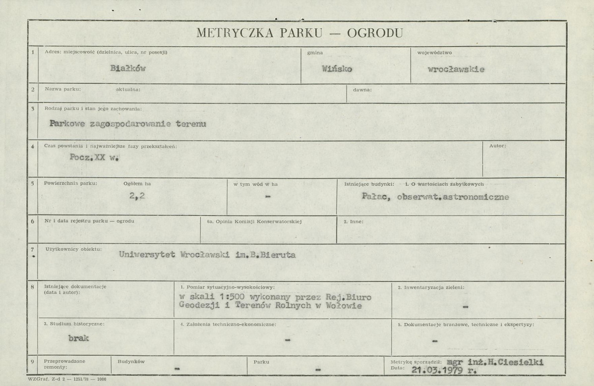 Ewidencja parkowa, skan nr 5