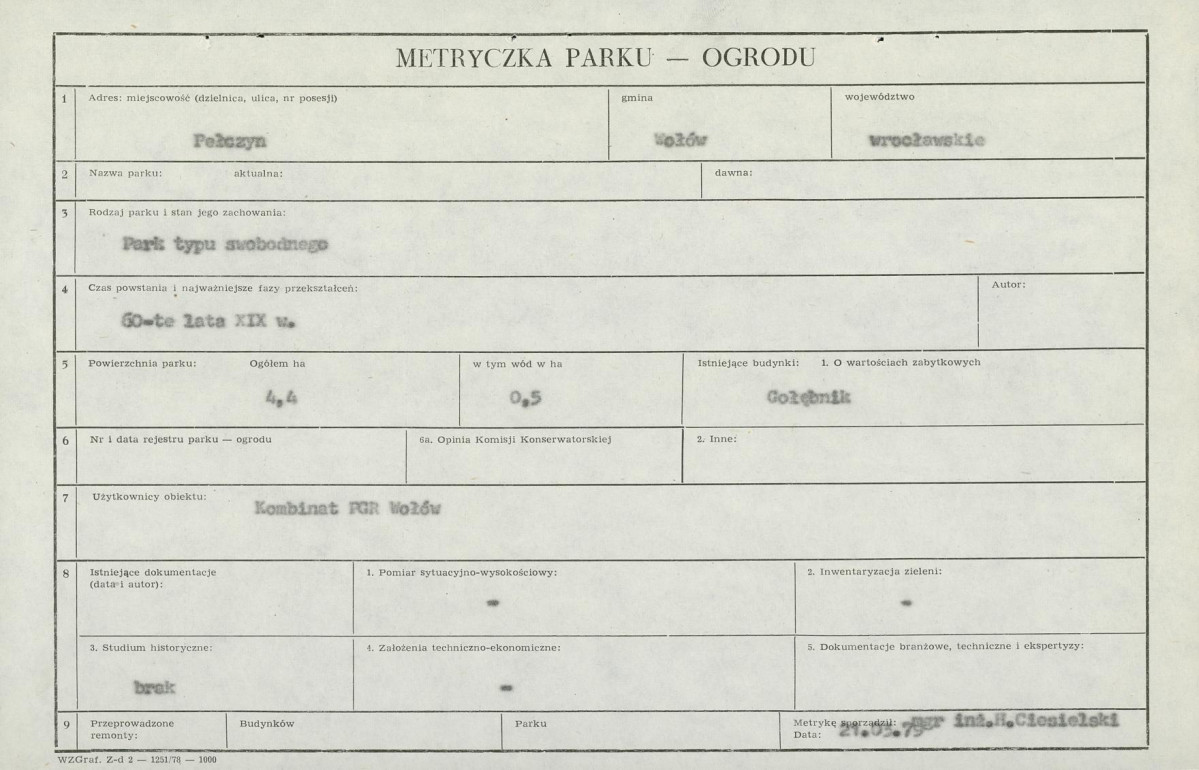 Ewidencja parkowa, skan nr 5