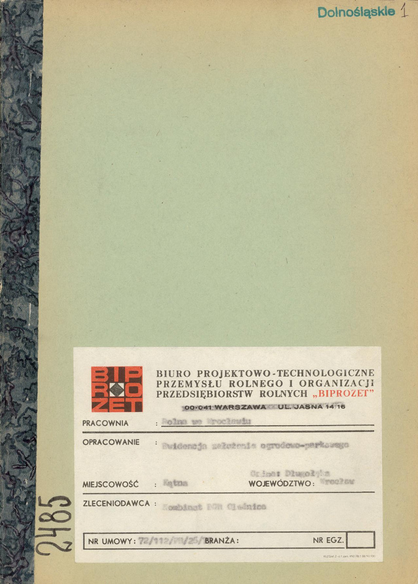 Ewidencja parkowa, skan nr 1