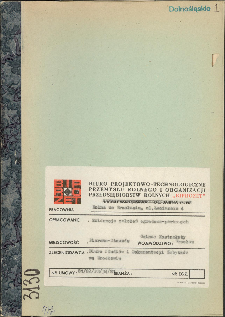 Ewidencja parkowa, skan nr 1