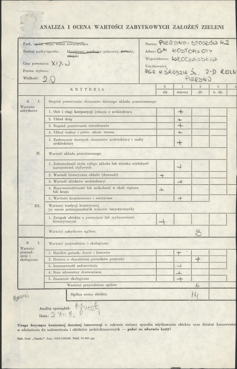 Ewidencja parkowa, skan nr 3