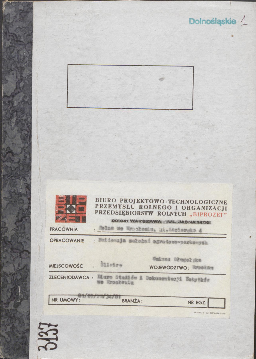 Ewidencja parkowa, skan nr 1