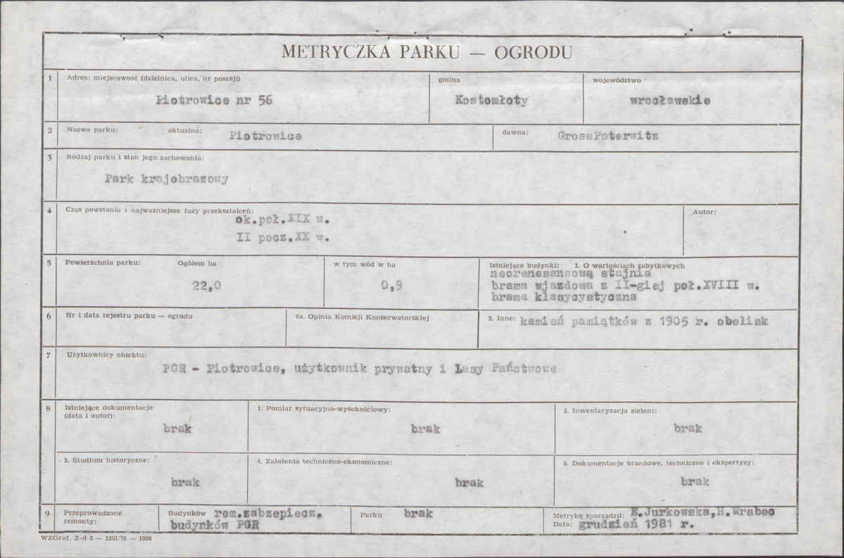 Ewidencja parkowa, skan nr 5