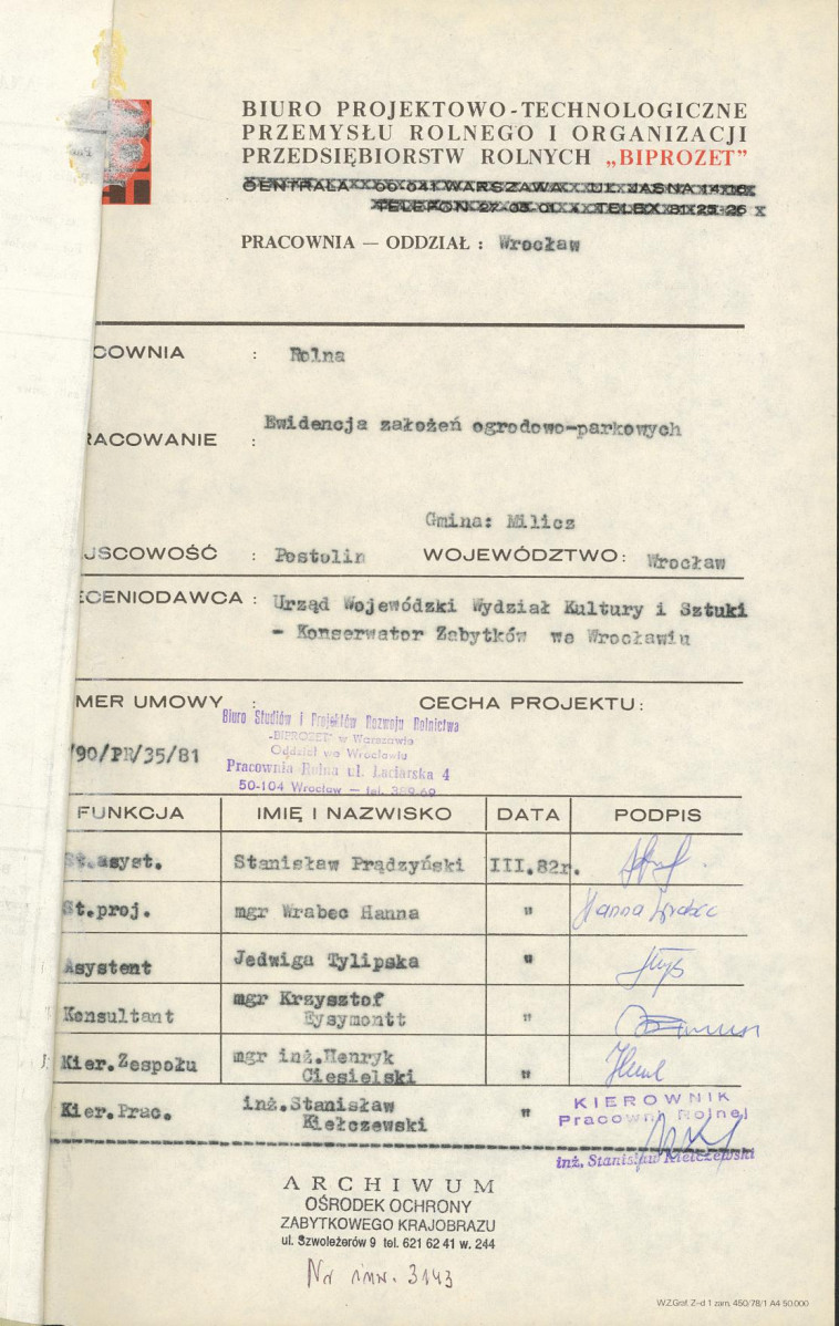 Ewidencja parkowa, skan nr 4