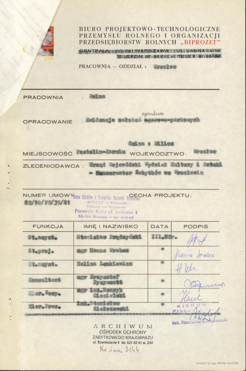 Ewidencja parkowa, skan nr 4