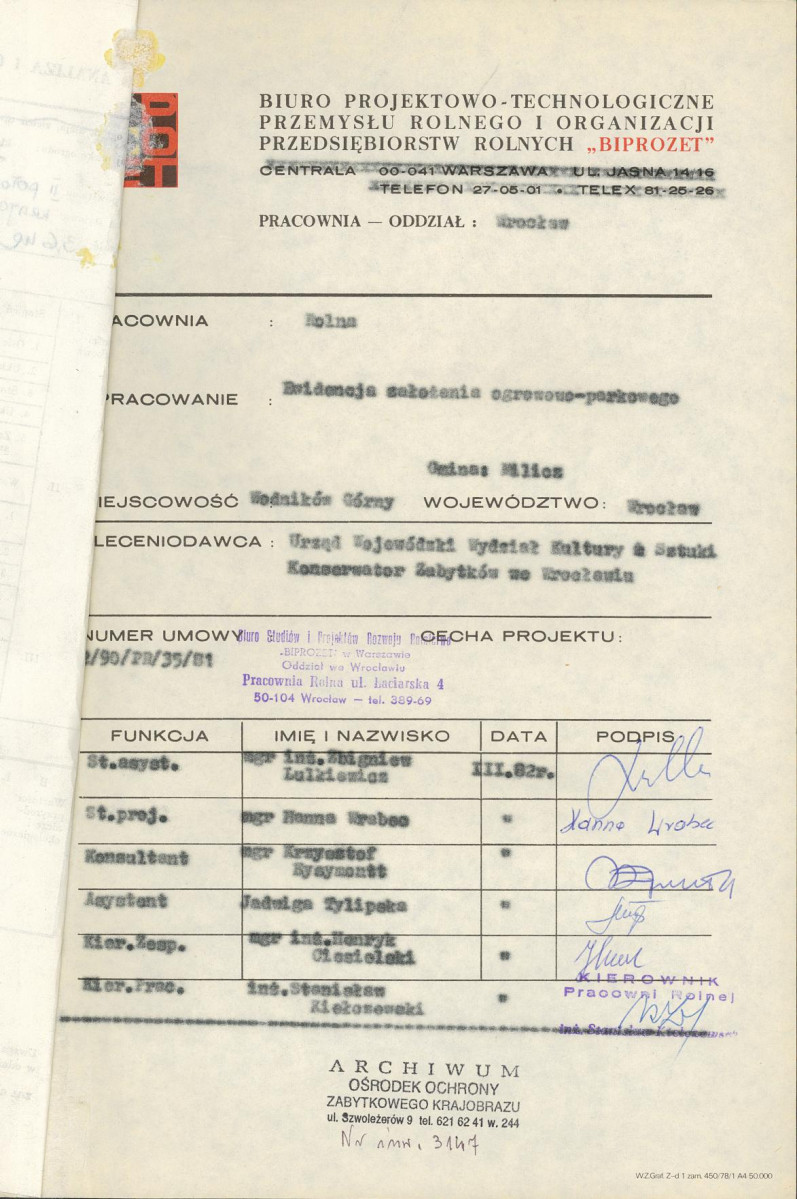 Ewidencja parkowa, skan nr 4