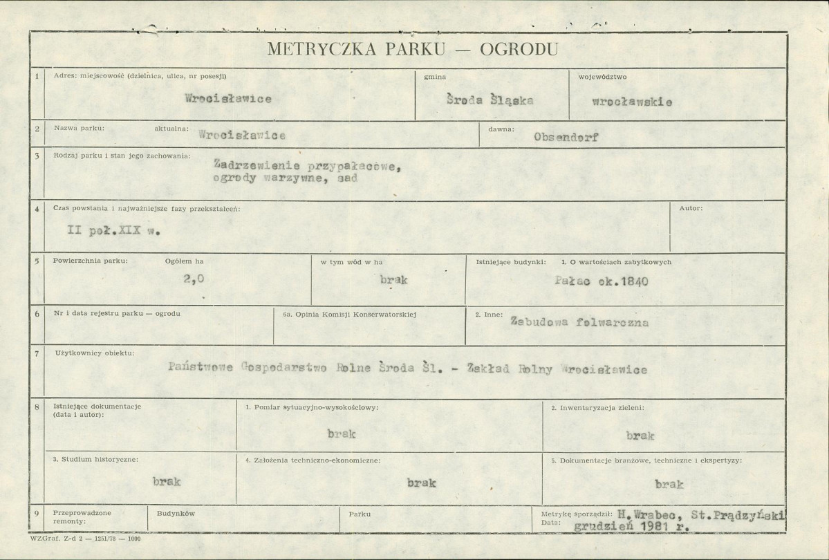 Ewidencja parkowa, skan nr 5
