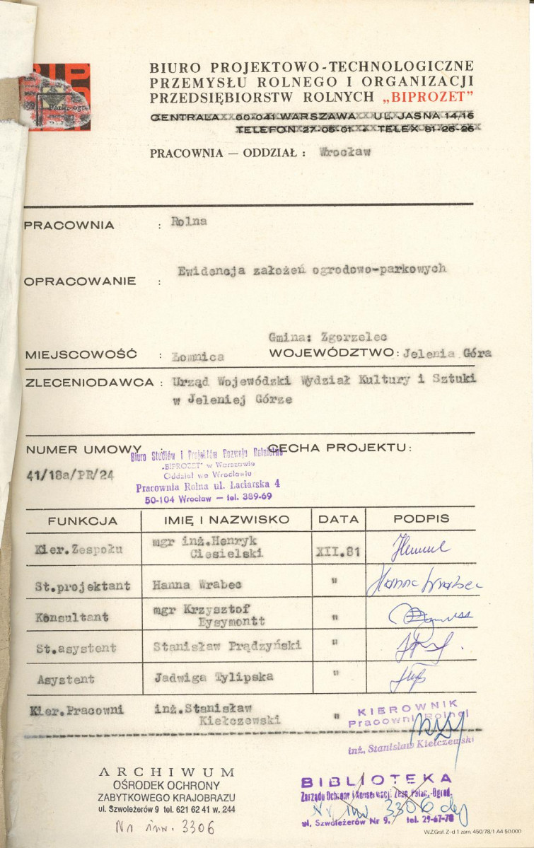 EP - Ewidencja parkowa, skan nr 4