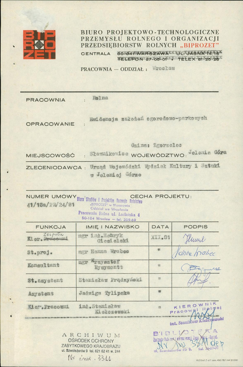 EP - Ewidencja parkowa, skan nr 4