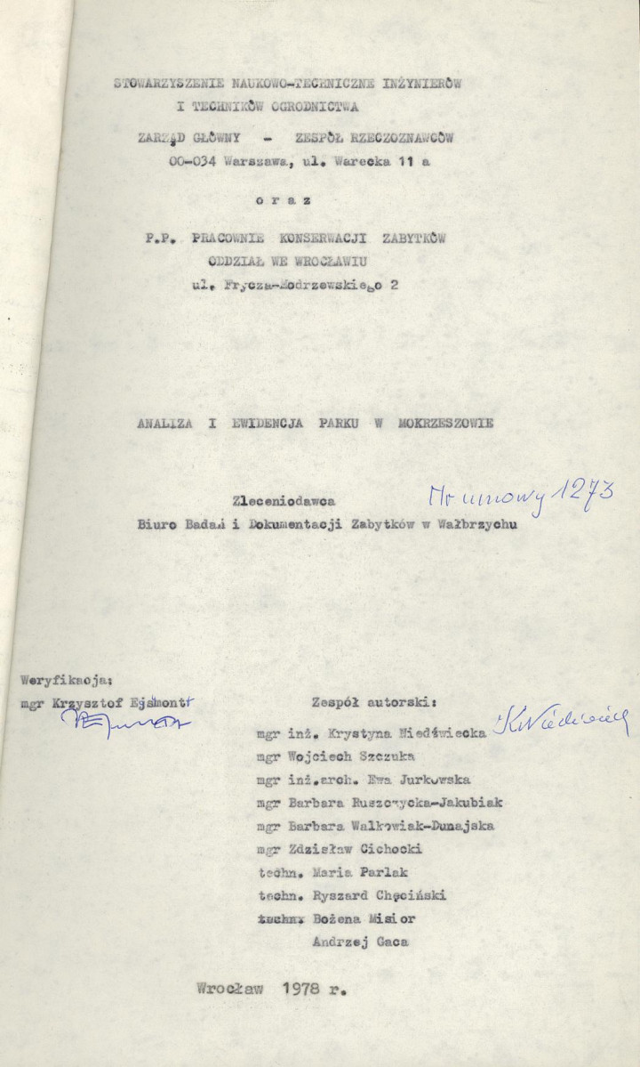 Ewidencja parkowa, skan nr 5