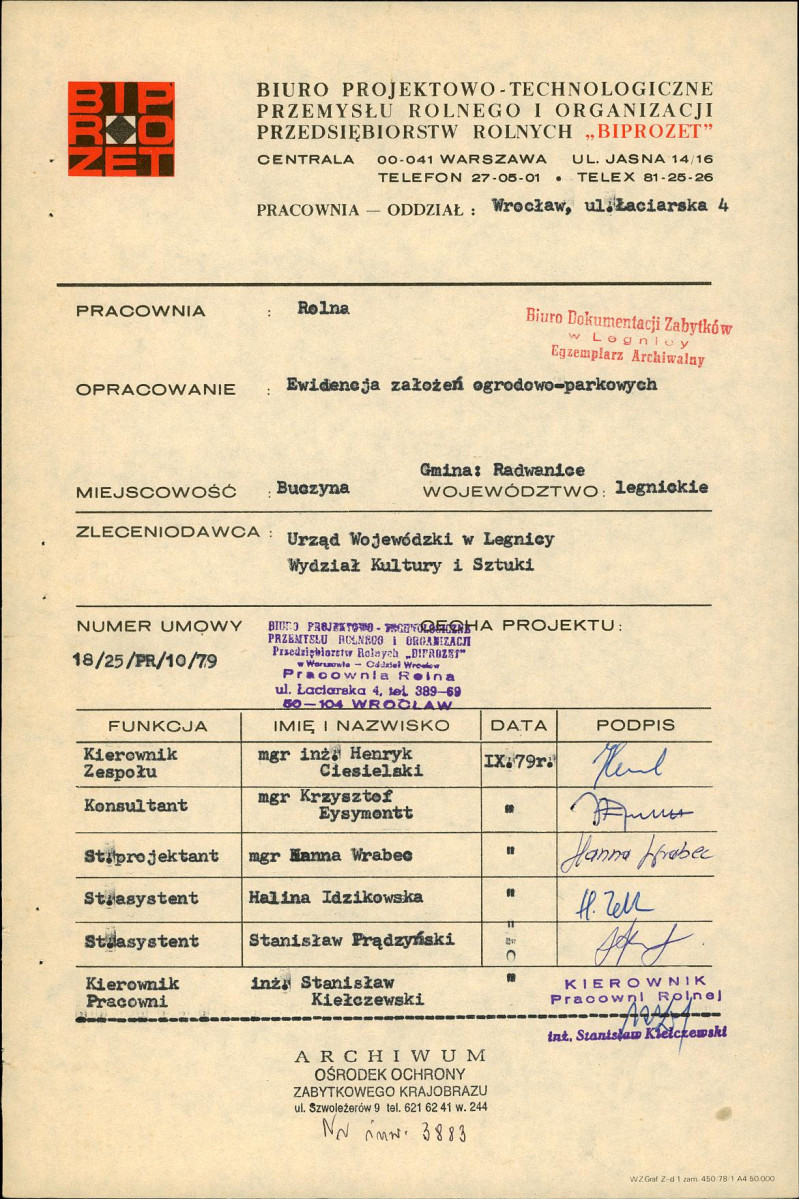 Ewidencja parkowa, skan nr 4
