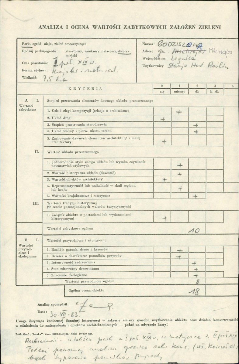 Ewidencja parkowa, skan nr 3