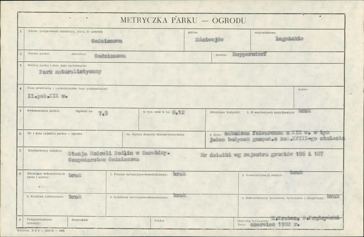 Ewidencja parkowa, skan nr 5