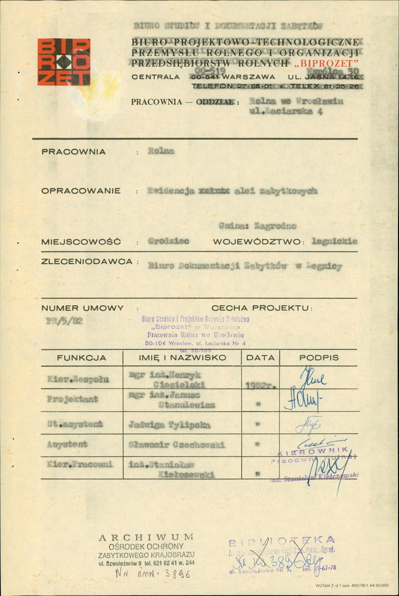 EP - Ewidencja parkowa, skan nr 4