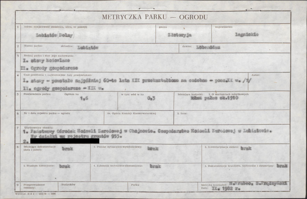 Ewidencja parkowa, skan nr 5