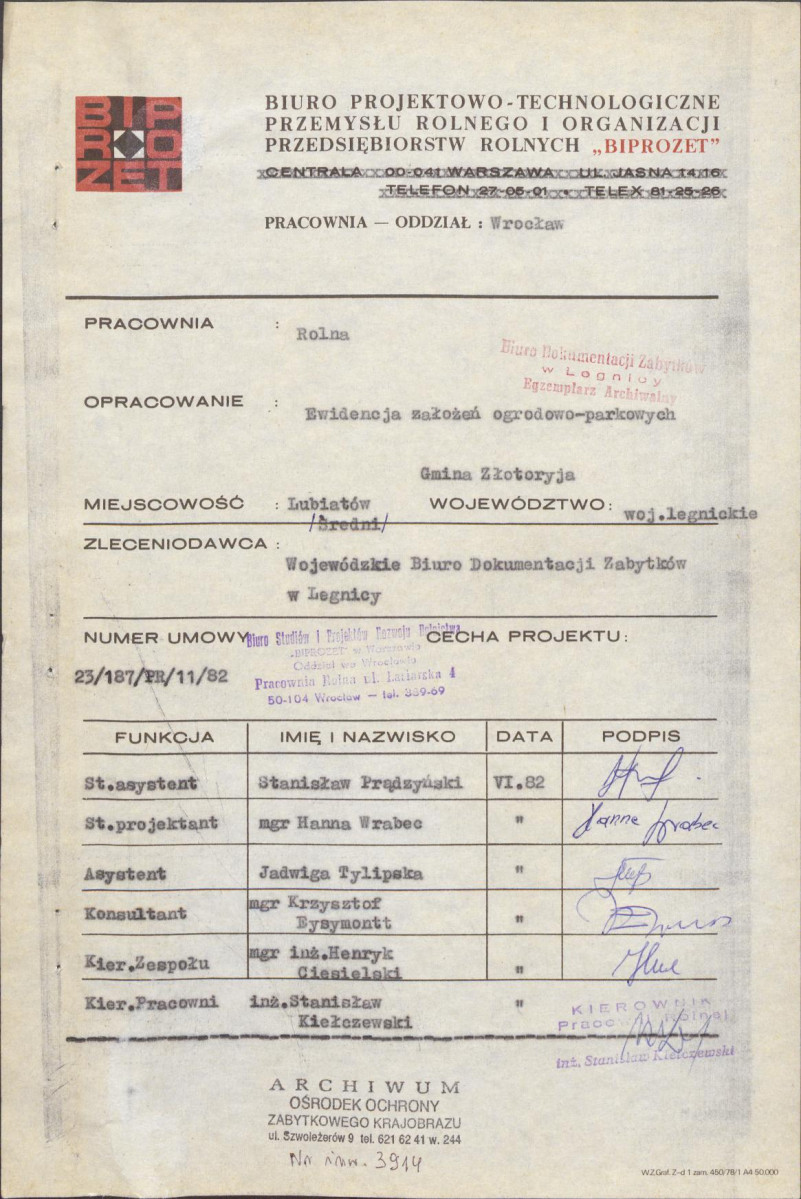 EP - Ewidencja parkowa, skan nr 4